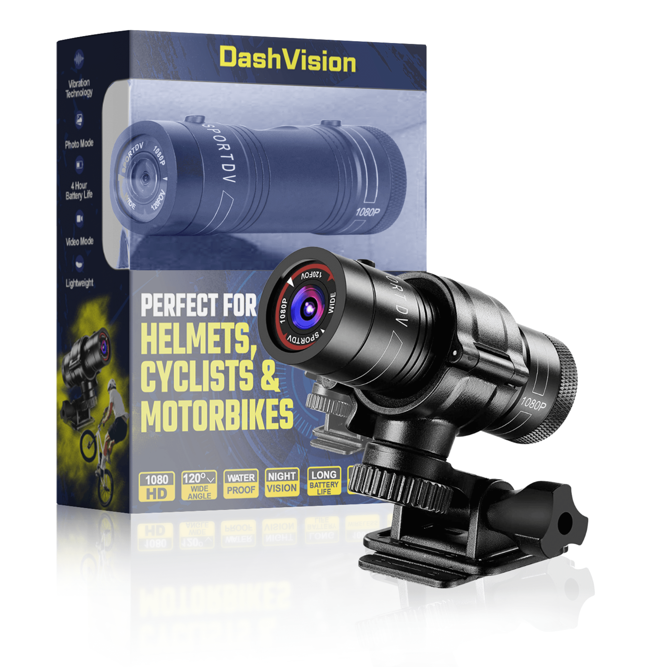 Dash Cam Action (For Cycles & Helmets)